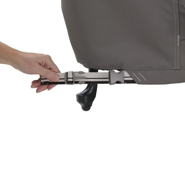 Ravenna Round Air Conditioner Cover, Grey, 34