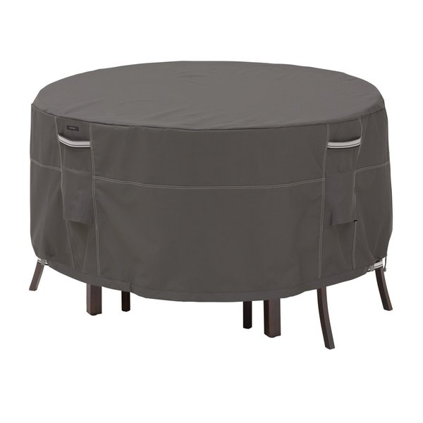 Ravenna Bistro Patio Table/Chair Set Cover, Grey, 56