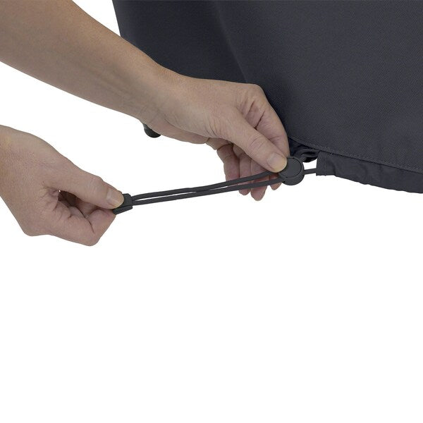 BBQ Grill Cover, XX-Large, Black, 72
