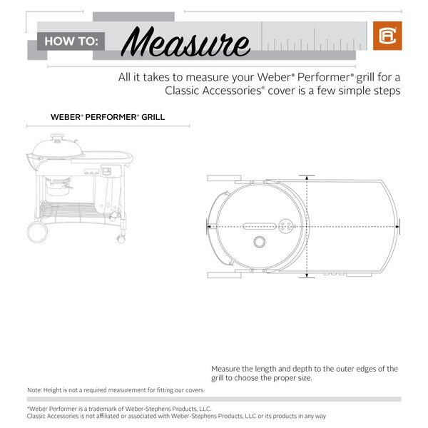 Cover, Grill, Weber Performer