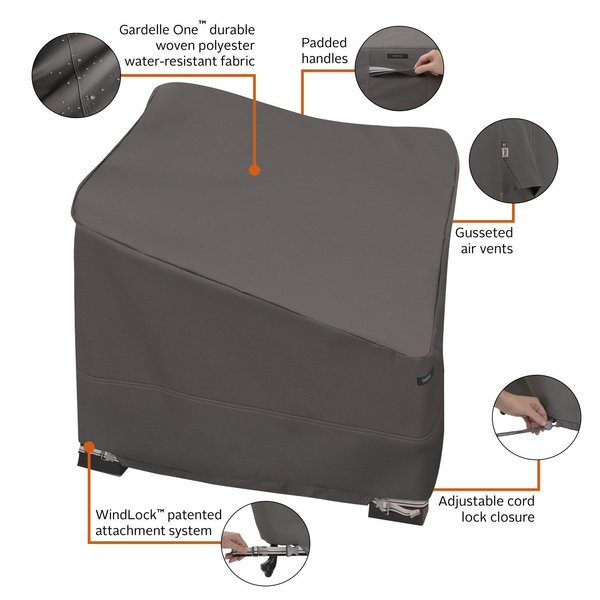 Ravenna Cover, Deep Seatd Corner, Sctnal, Grey, 42