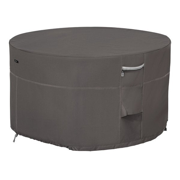Fire Pit Cover, Cover, Rnd Fire Pit Table, Grey 42