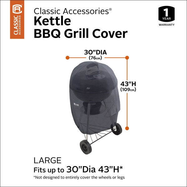 Heavy Duty Barbecue Grill Cover, 30