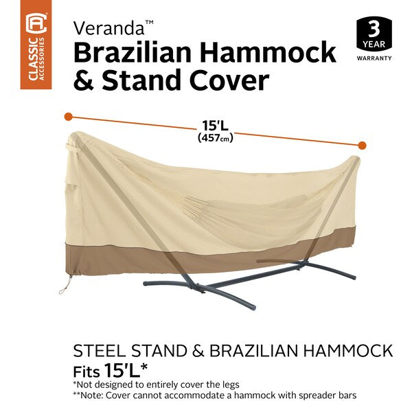Veranda Standard Brazilian Hammock and S