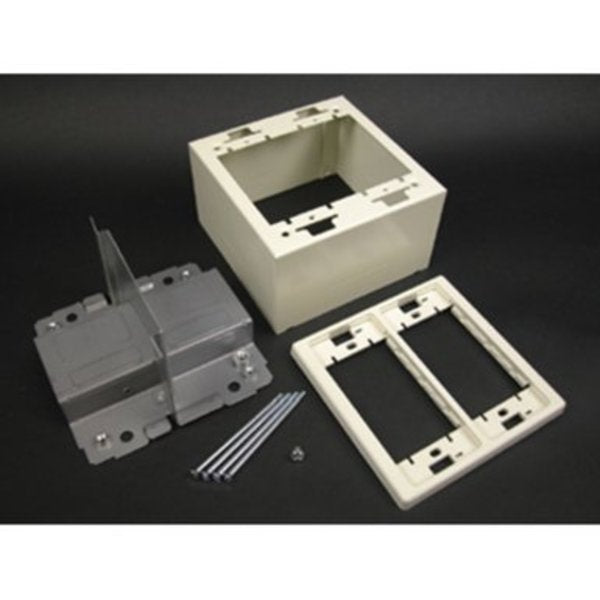 Divided Device Box, Ivory, Steel, Boxes