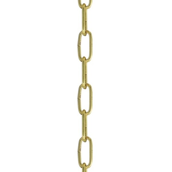 Polished Brass Standard Decorative Chain