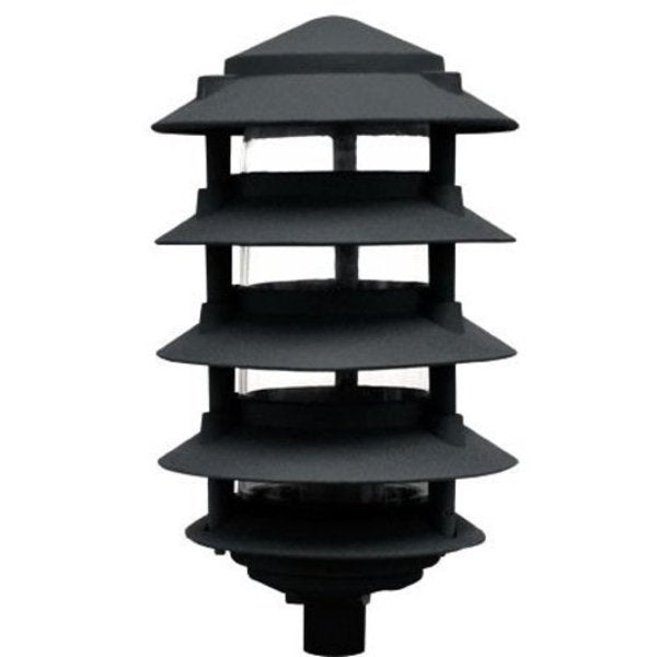 Pagoda Light, D5550, G, Aluminum, 5 Tier
