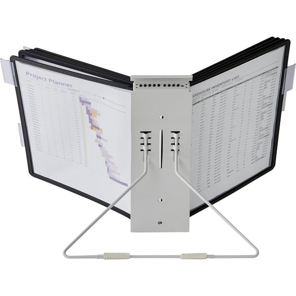 Desk Ref Sys, 10 Panels, Black