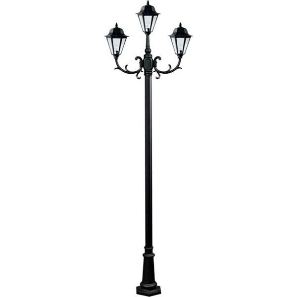Fixture, Post, 1303, BZ, Frsted Glss, Daniela