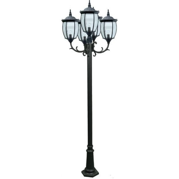 Fixture, Post, 3005, BZ, Victoria, 5 Light