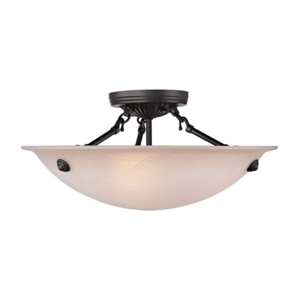 Oasis 3 Light Bronze Ceiling Mount