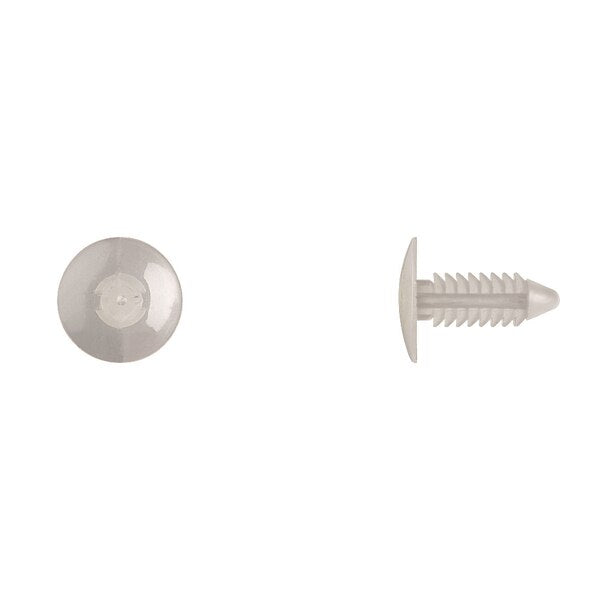 Clr Nyln Shield Retainers 1/4