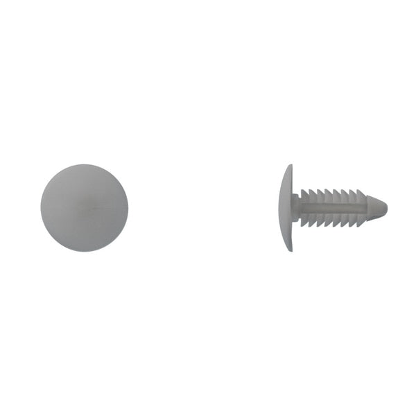 Gray Nyln Shield Retainers 1/4