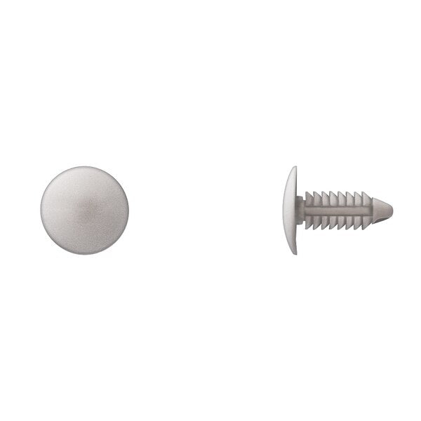 Wht Nyln Shield Retainer 1/4