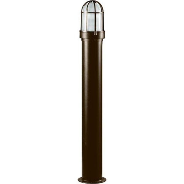 Bollard, D3100, B, Powder Coated Steel