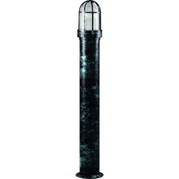 Bollard, D3100, B, Powder Coated Steel