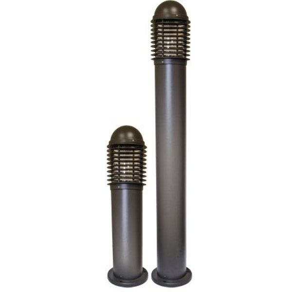 Bollard, D3390, B, Powder coated, Aluminum