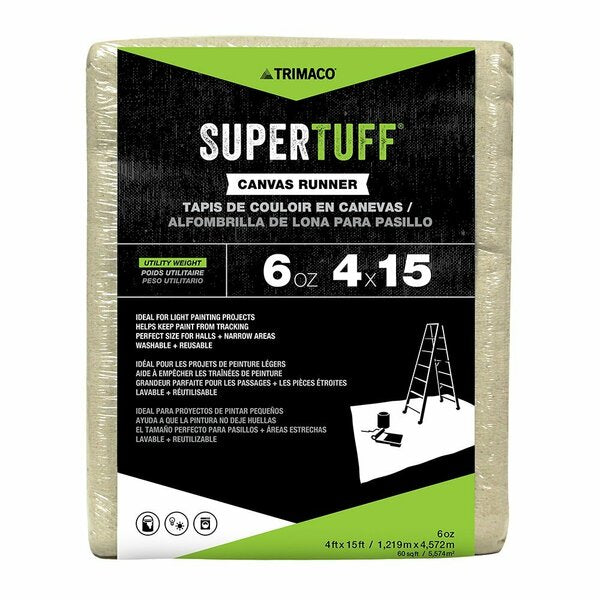 Premium DropCloth, 6oz., 4 ft.x15 ft.