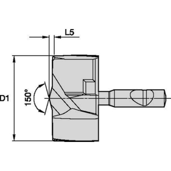 Insert, TDMX, TDMX Insert FPE D 21.50mm