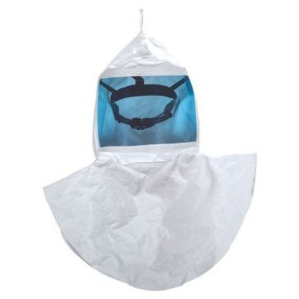 Hood, Universal Mask Size, White, PK4