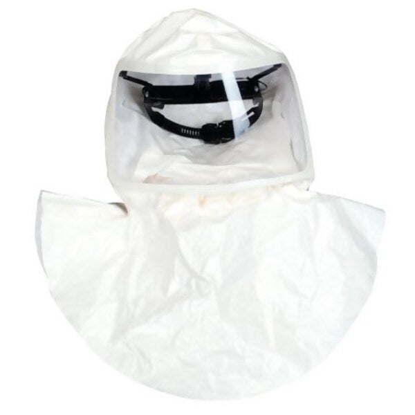 Hood, Universal Mask Size, White, PK20