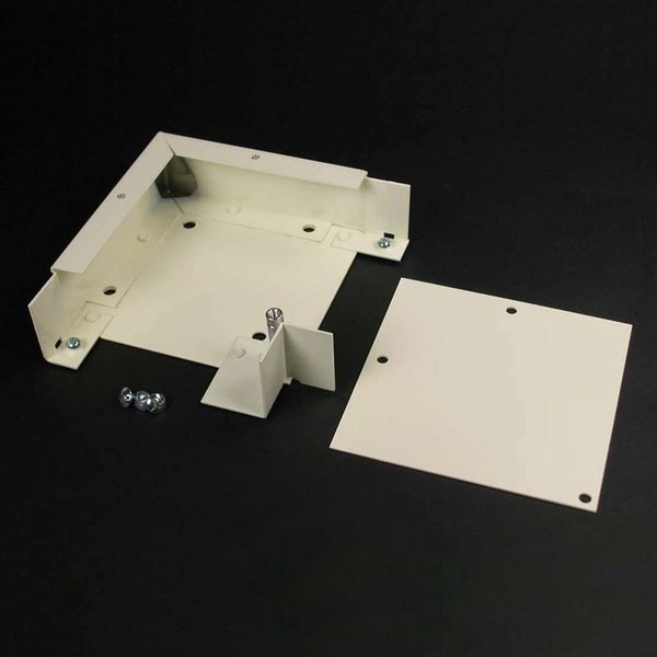 Flat Elbow, Ivory, Steel, Elbows