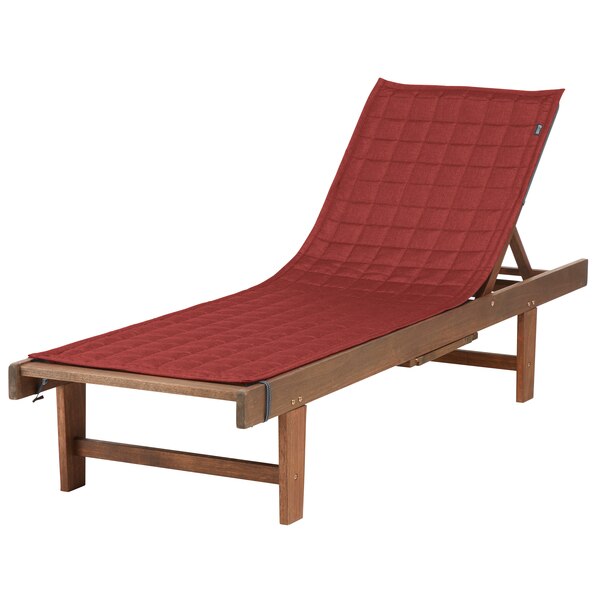 Montlake Patio Chaise Slipcover, Heather Henna, 72