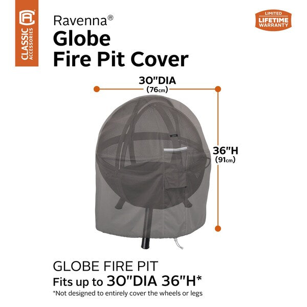 Fire Pit Cover, Cover, Globe Fire Pit