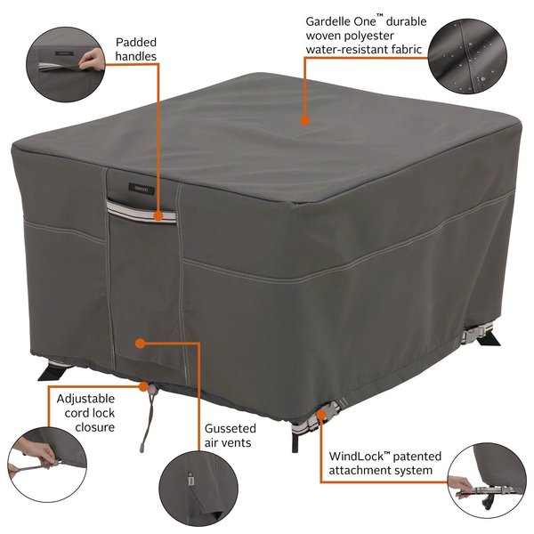 Ravenna Square Patio Table Cover, Large