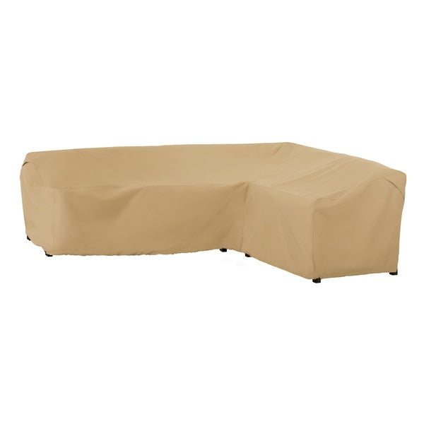 Tan Patio Sectional Cover, Terrazzo, 104