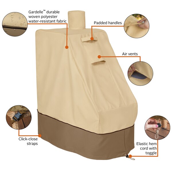 Veranda Offset Smoker Cover