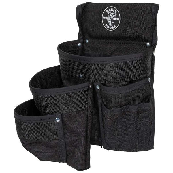 Black Ballistic Nylon 9 Pockets