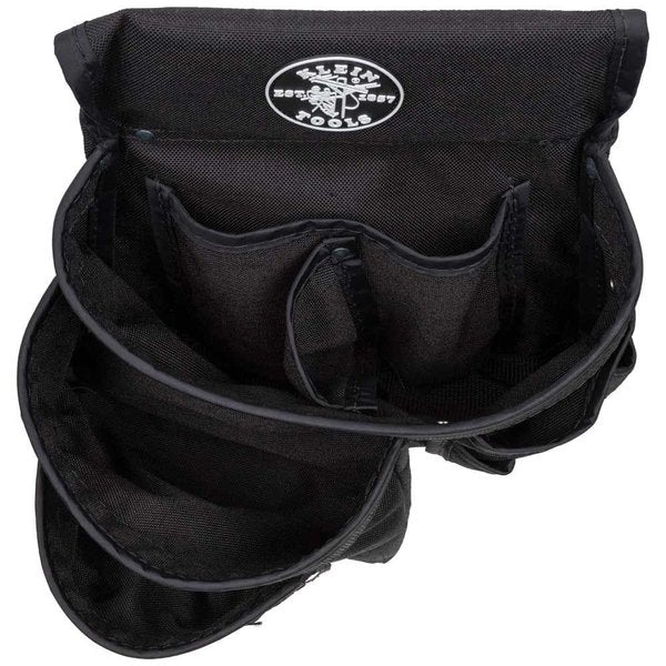 Black Ballistic Nylon 9 Pockets