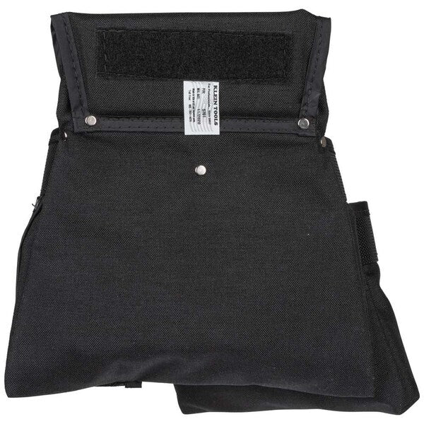 Tool Pouch, PowerLineâ¢ Series 8-Pocket Tool Pouch, Black Nylon