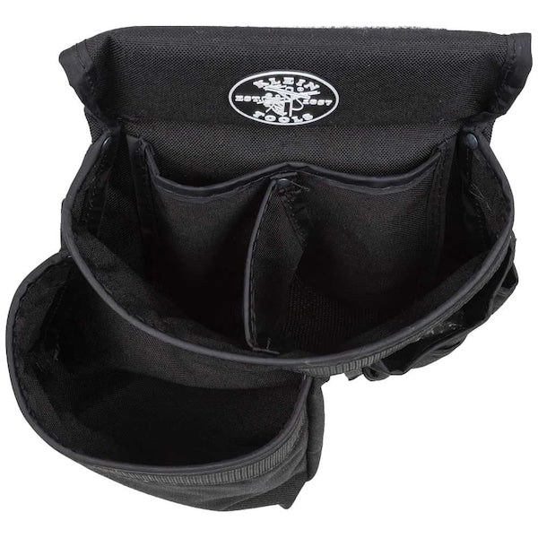 Tool Pouch, PowerLineâ¢ Series 8-Pocket Tool Pouch, Black Nylon