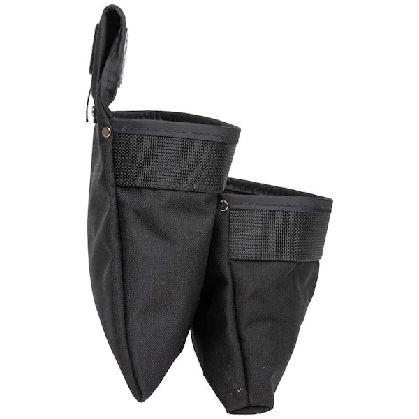 Black Ballistic Nylon 2 Pockets