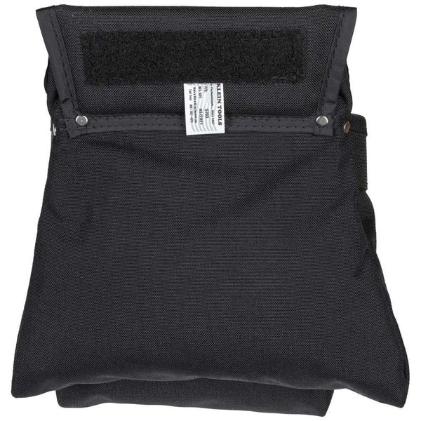 Black Ballistic Nylon 3 Pockets