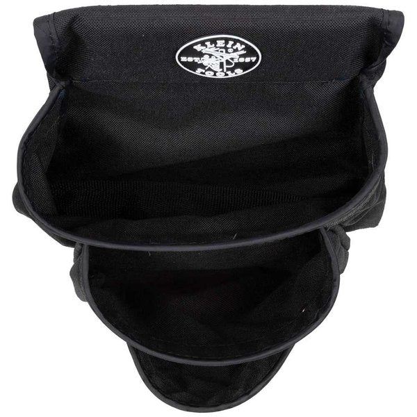 Black Ballistic Nylon 3 Pockets