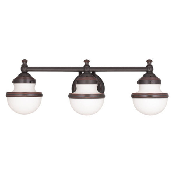 Oldwick 3 Light Olde Bronze Bath Vanity