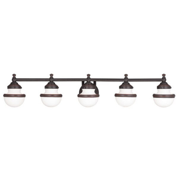 Oldwick 5 Light Olde Bronze Bath Vanity