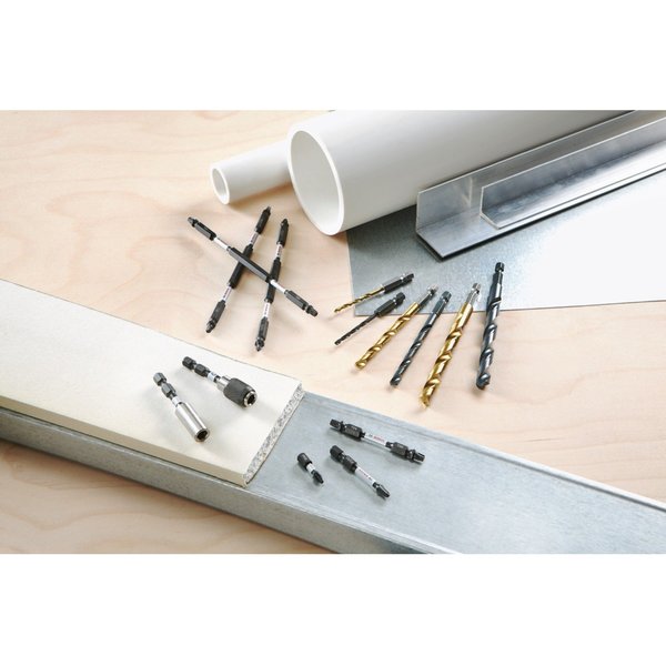 40pc. HSS 118 Degrees, 135 Degrees Drill Bit Set