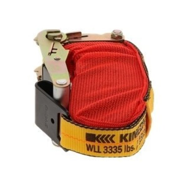 Tie-Down Strap, Ratchet, 27ft x 2In, 3335lb