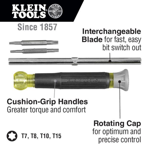 Tamper Resistant Torx(R) Bit 6 1/2 in, , Num. of pieces:4
