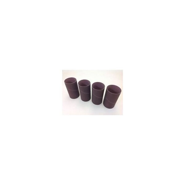 Sanding Sleeves, 2INx5-1/2IN, 60 Grit, PK4