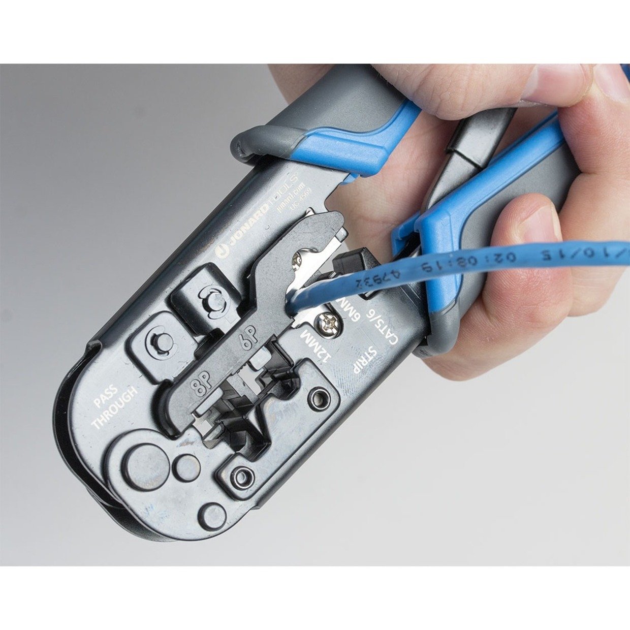 Modular Pass-Thrgh Crimping Tool for CAT