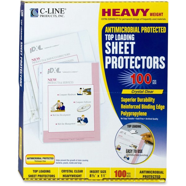 Sheet Protector, Antimicrobial, PK100