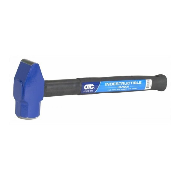 Cross Peen Hammer, 3lb, 16