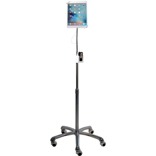 Tablet Floor Stand, Silver, 26