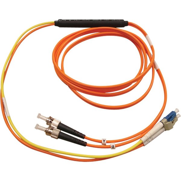 Fiber Optic Cable, Conditioning, ST/LC, 2m