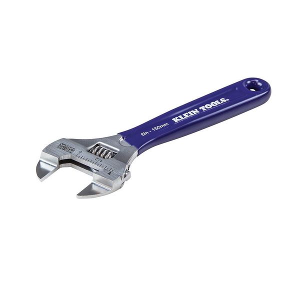 Slim-Jaw Adjustable Wrench, 6-Inch
